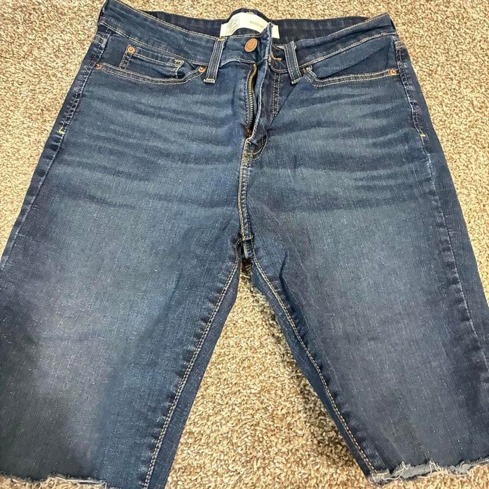 Levi-s Women's Blue and Navy Shorts